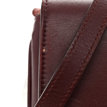 Gucci Vitello Palmellato Lux Small Arli Flap Shoulder Bag Vintage Bordeaux 13 of 16