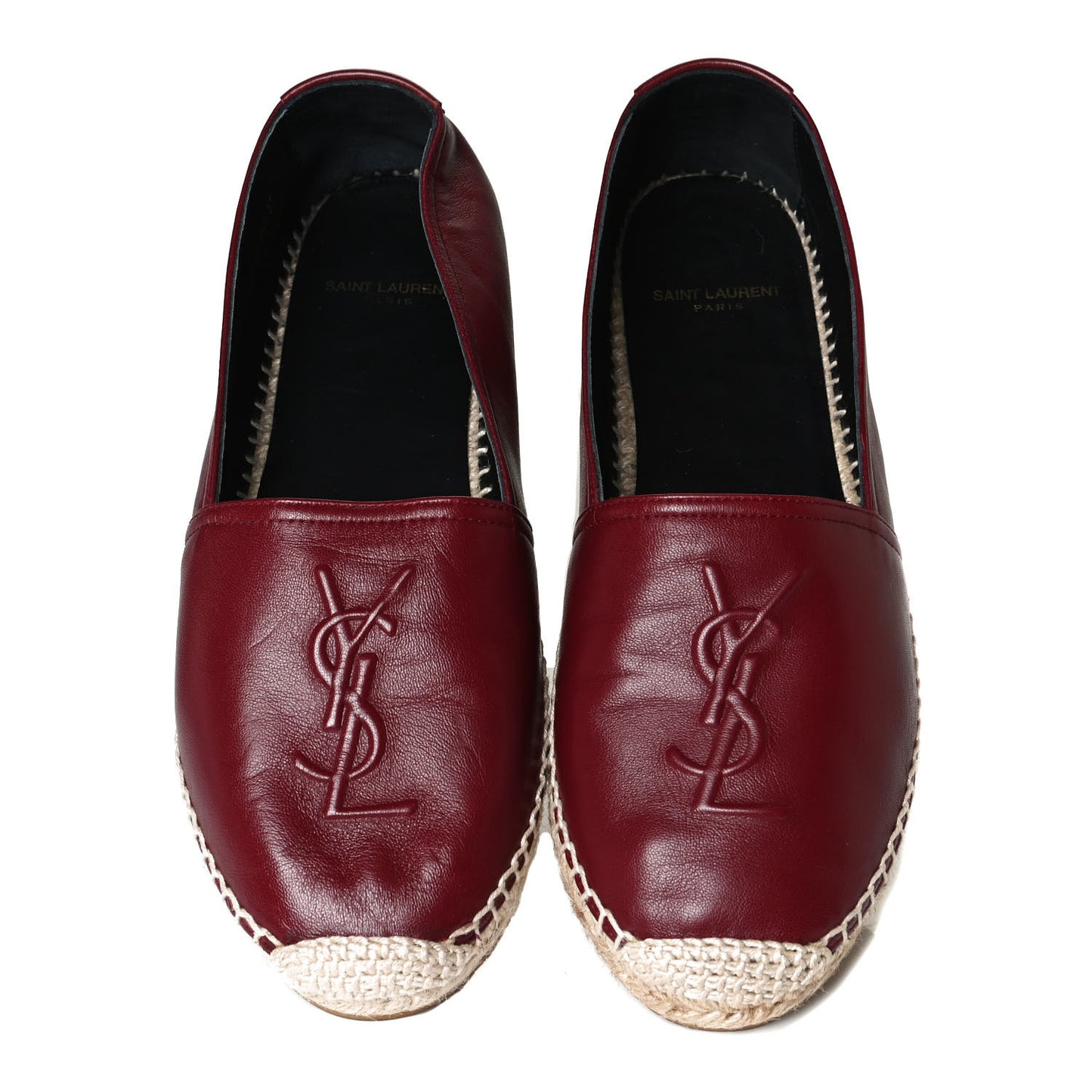 Nappa Vendome Monogram Espadrilles 37 Barolo