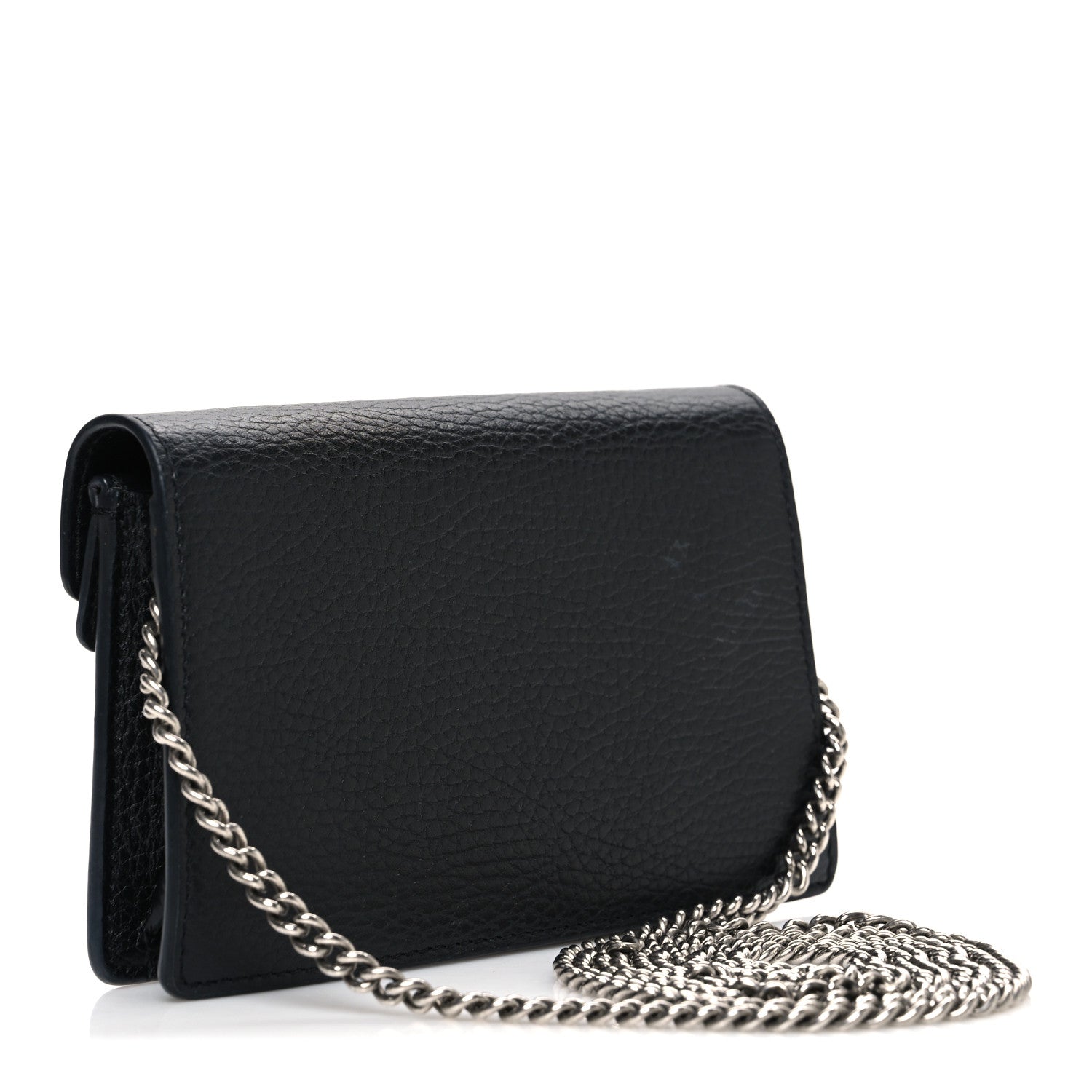 Gucci Calfskin Super Mini Dionysus Shoulder Bag Black 3 of 10