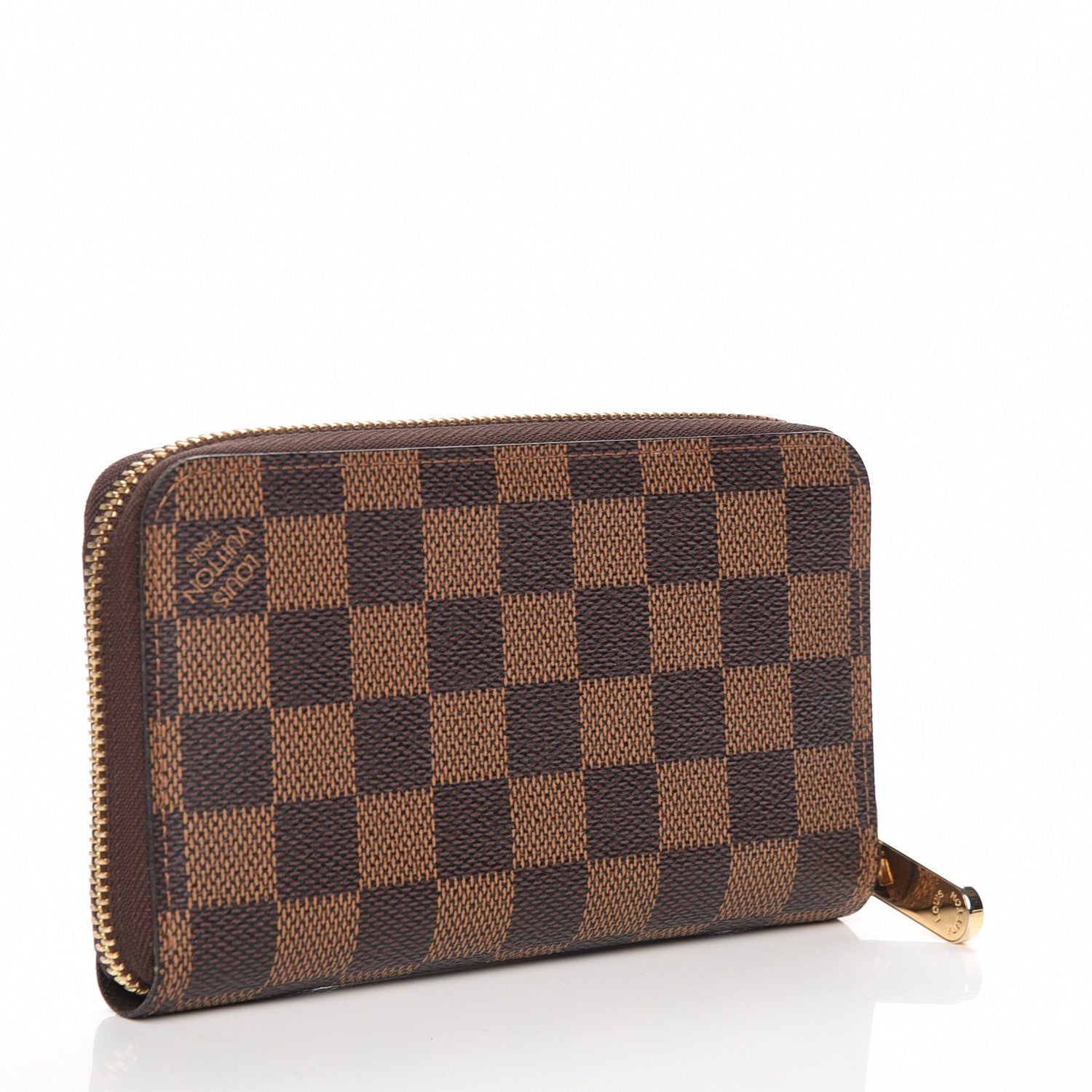 Louis Vuitton Damier Ebene Zippy Compact Wallet 3 of 9