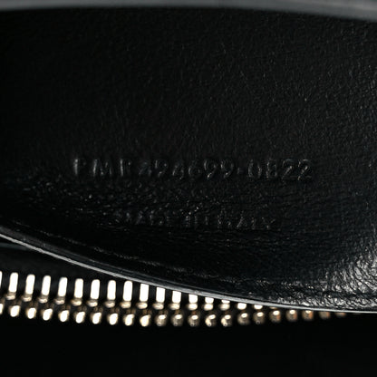 Saint Laurent Calfskin Y Quilted Monogram Small Loulou Chain Satchel Black 8 of 11