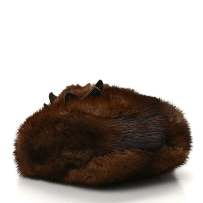 Fendi Mink Cuoio Romano Selleria Mini Frame Bag 4 of 9