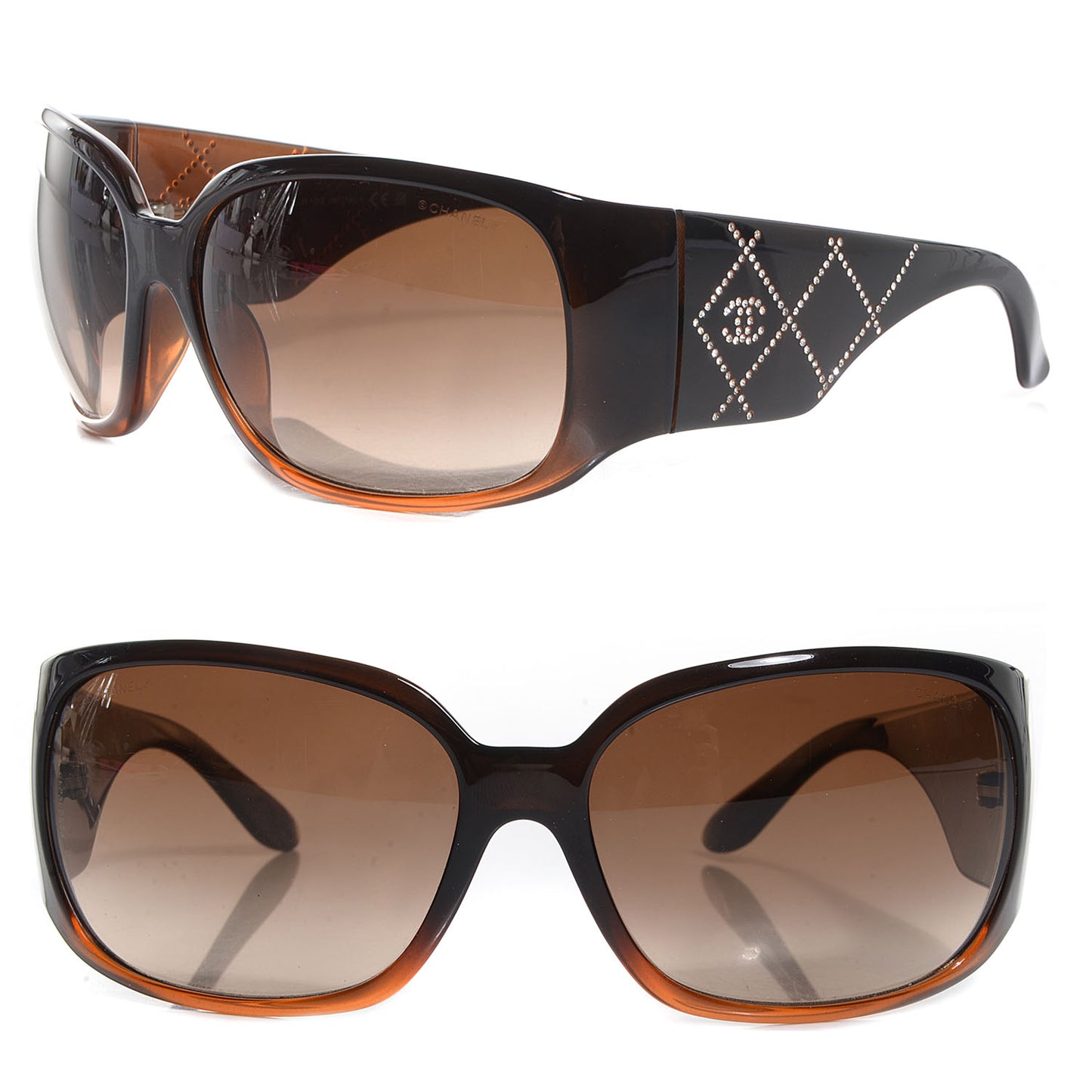 Crystal CC Logo Sunglasses 5080 B