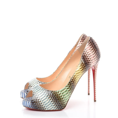 Christian Louboutin Watersnake New Very Prive 120 Pumps 42 Multicolor 3 of 8