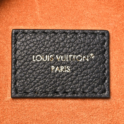 Louis Vuitton Grained Calfskin Low Key Hobo PM Black 7 of 10