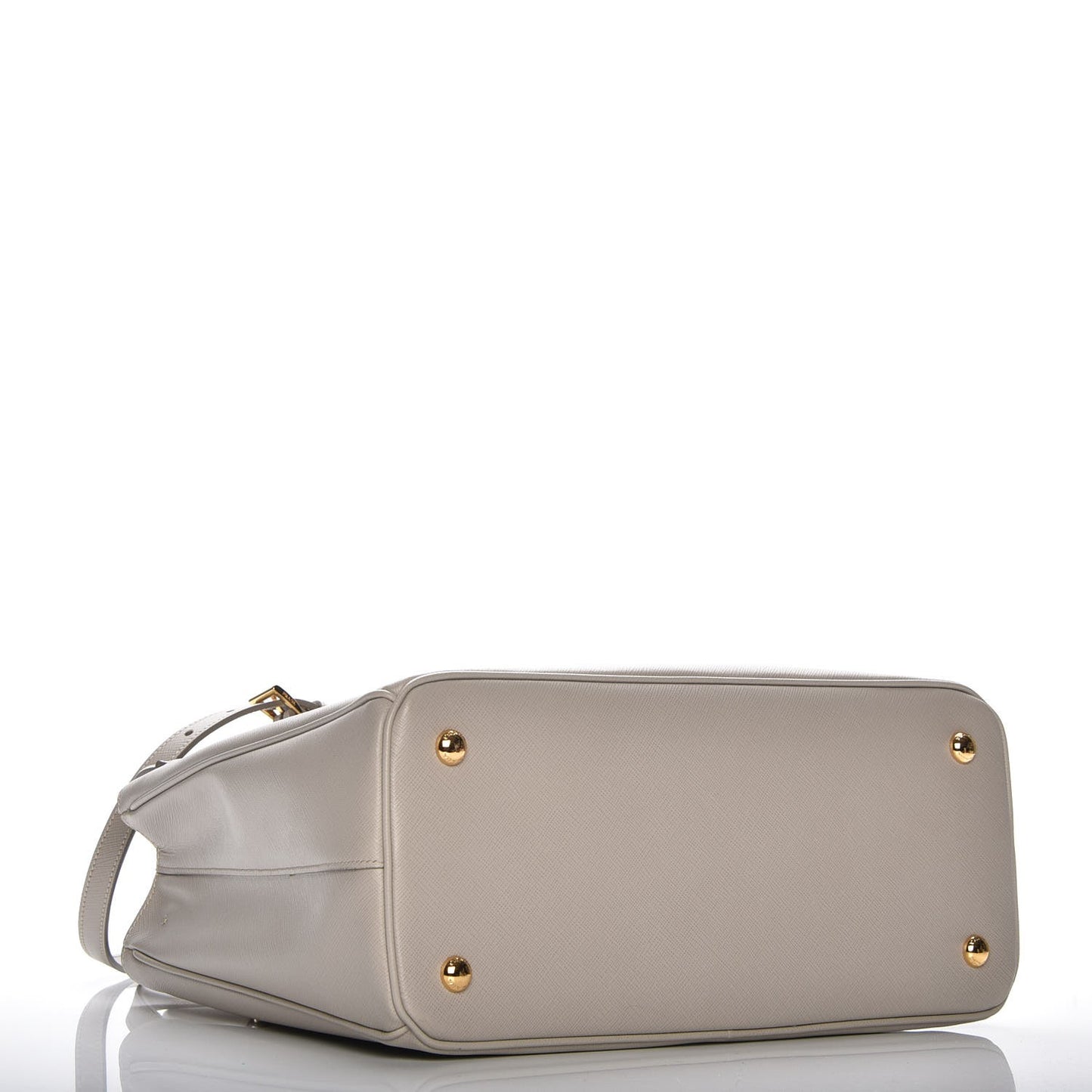Saffiano Lux Medium Tote Pomice