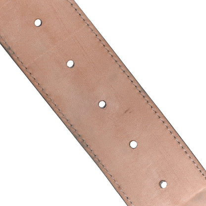 Gucci Canvas Web Interlocking G Belt 100 40 Navy 3 of 6
