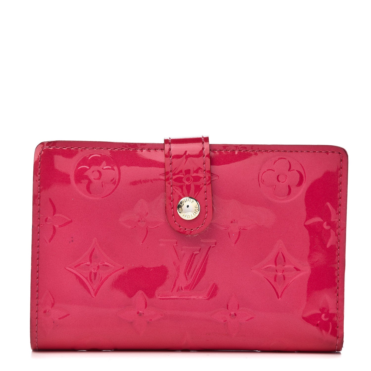 Louis Vuitton Vernis French Purse Wallet Framboise 1 of 11