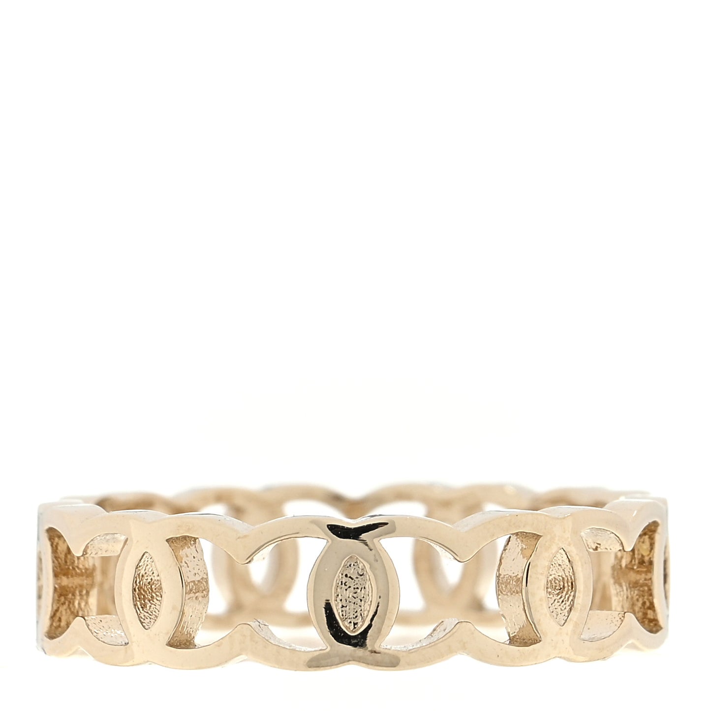 Metal CC Ring 6 52 Gold