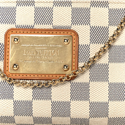 Louis Vuitton Damier Azur Eva Clutch 9 of 11
