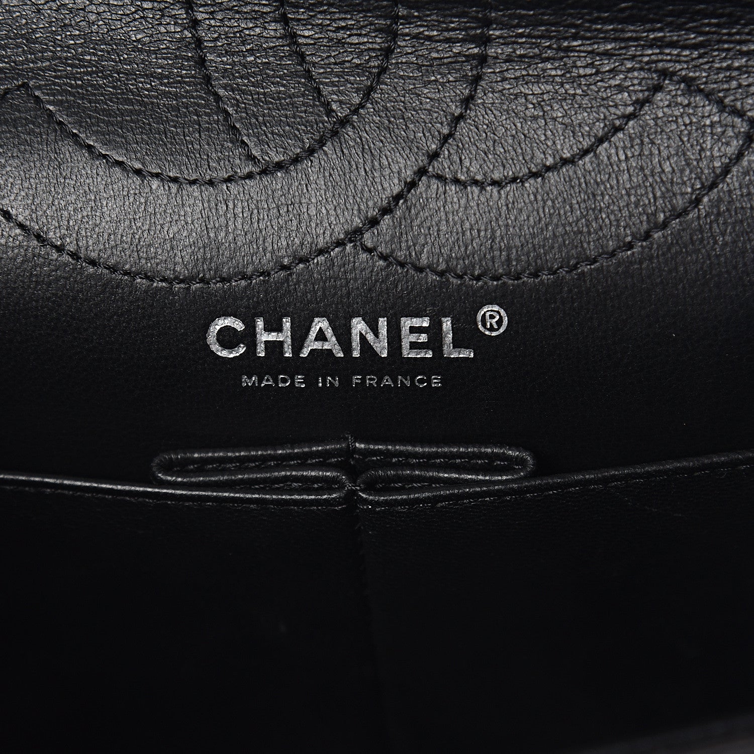 Chanel Distressed Patent Quilted 2.55 Reissue 226 Flap Black 5 of 8