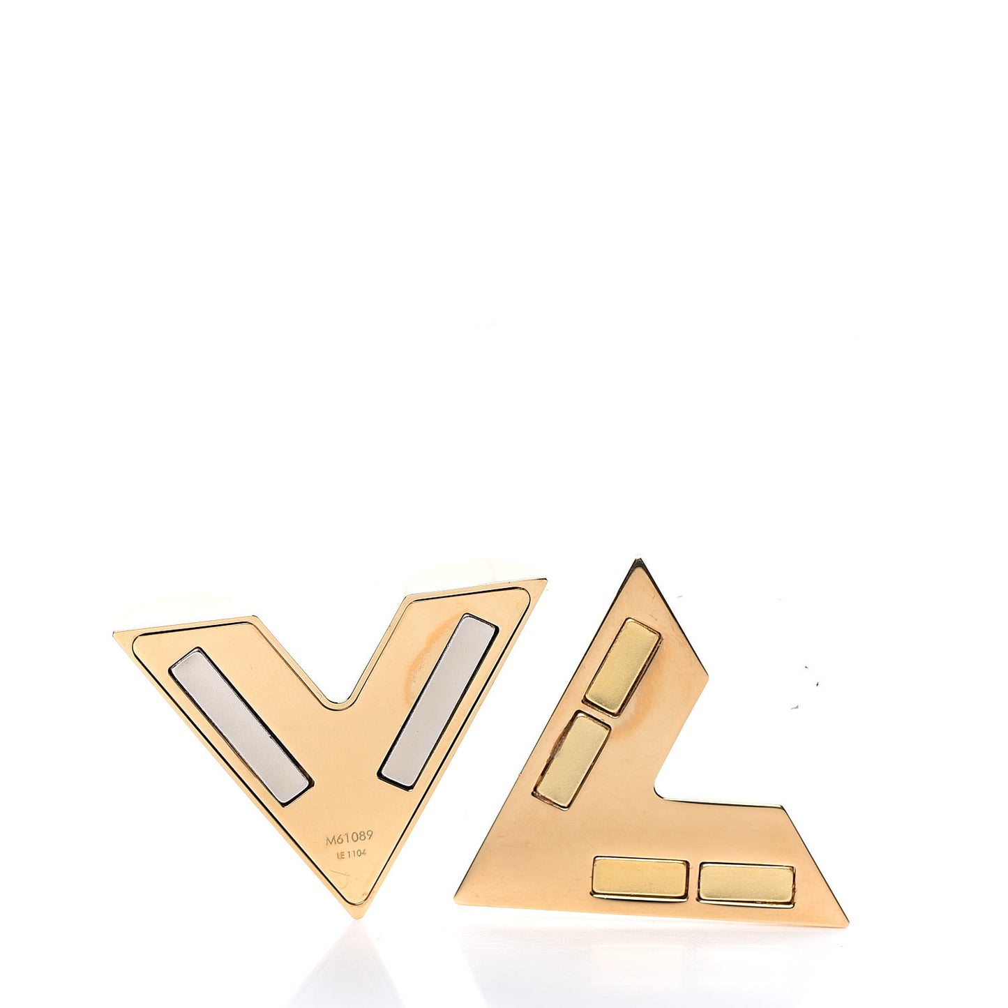 Essential V Brooch Gold