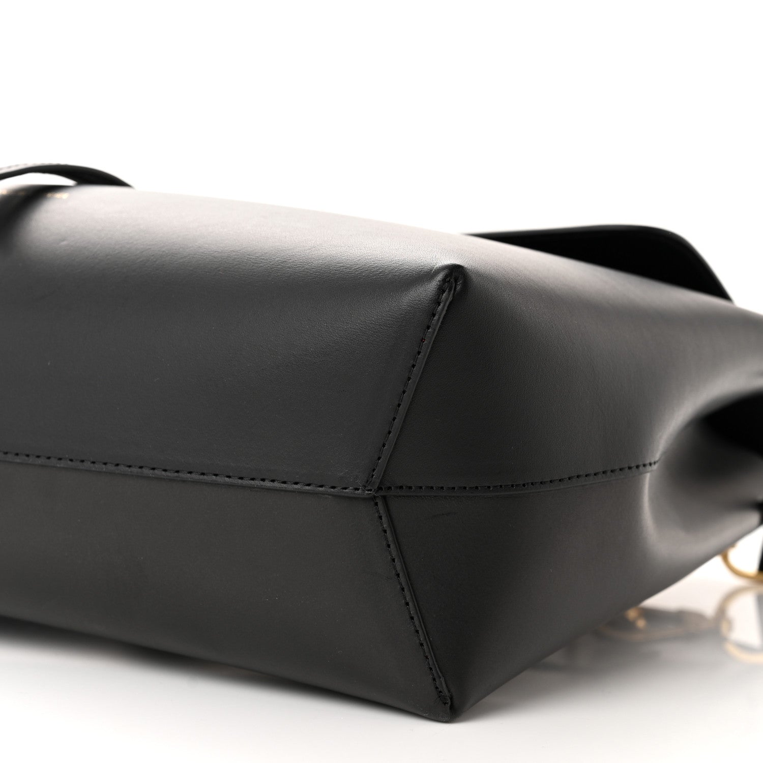 Mansur Gavriel Calfskin Lady Bag Black Flamma 10 of 11