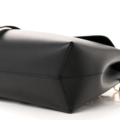 Mansur Gavriel Calfskin Lady Bag Black Flamma 10 of 11