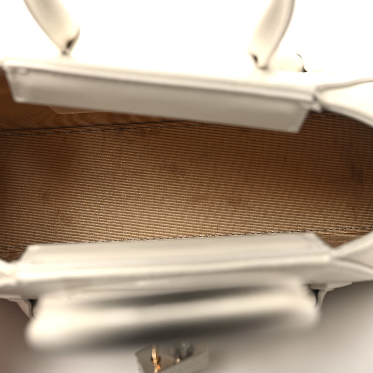 Box Calfskin Mini Antigona Stretch Ivory