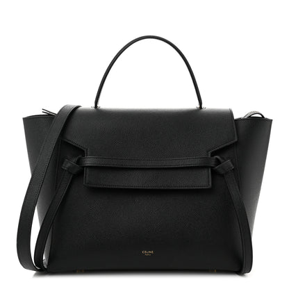 Celine Grained Calfskin Mini Belt Bag Black 1 of 11