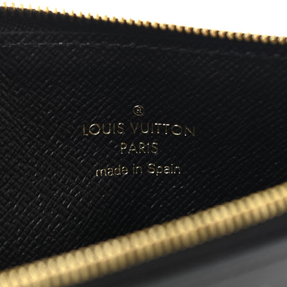 Louis Vuitton Monogram Slim Purse Black 6 of 6