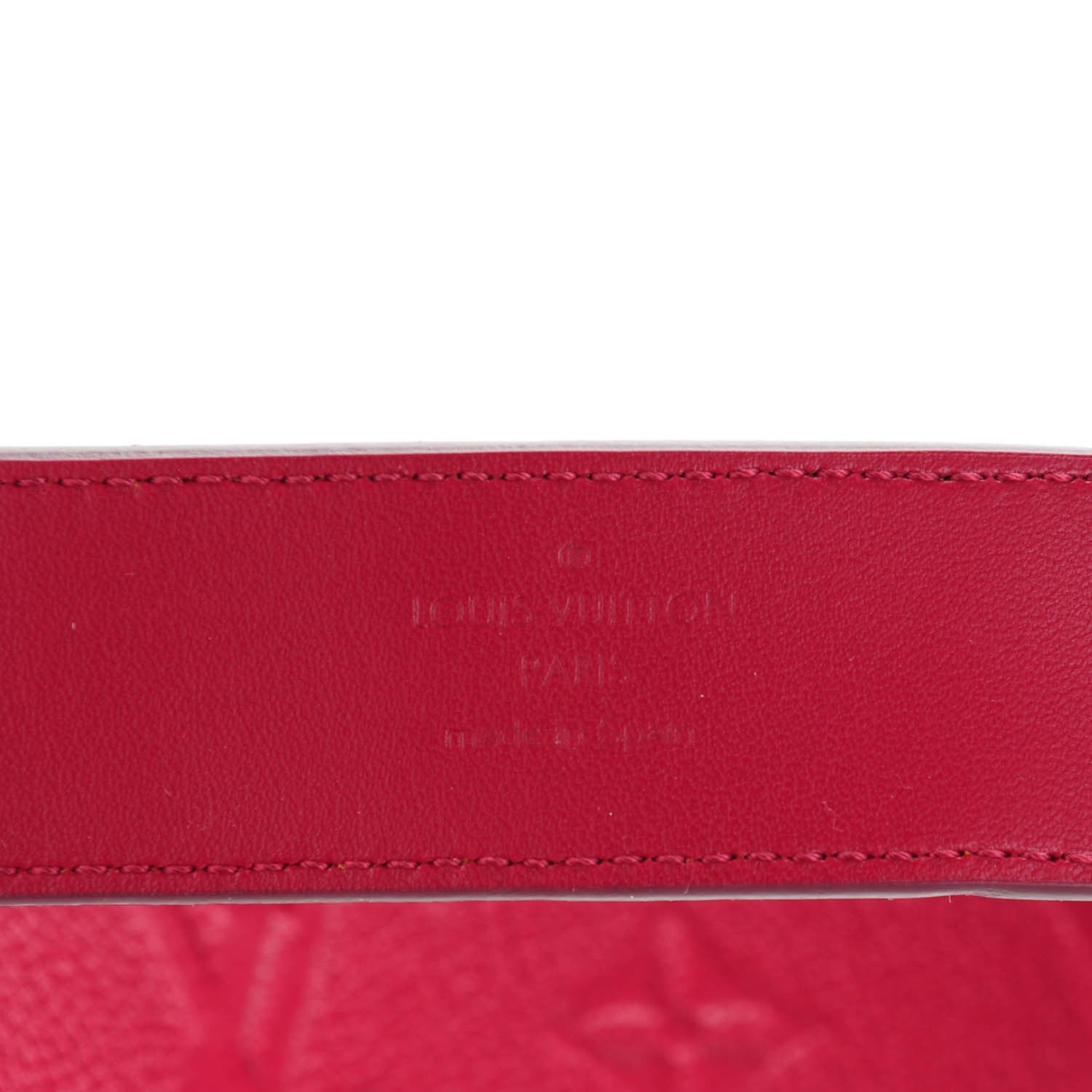 Louis Vuitton Empreinte Gracieuse 30mm Belt 85 34 Fuchsia 6 of 9