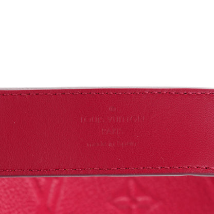 Louis Vuitton Empreinte Gracieuse 30mm Belt 85 34 Fuchsia 6 of 9