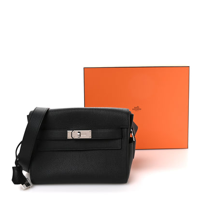 Hermes Togo Kelly Messenger PM Black 11 of 11