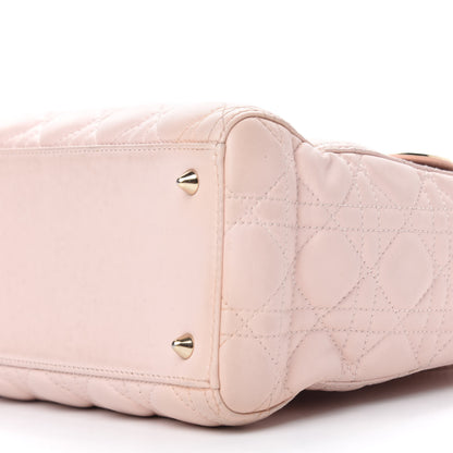 Christian Dior Lambskin Cannage Medium Lady Dior Light Pink 7 of 13