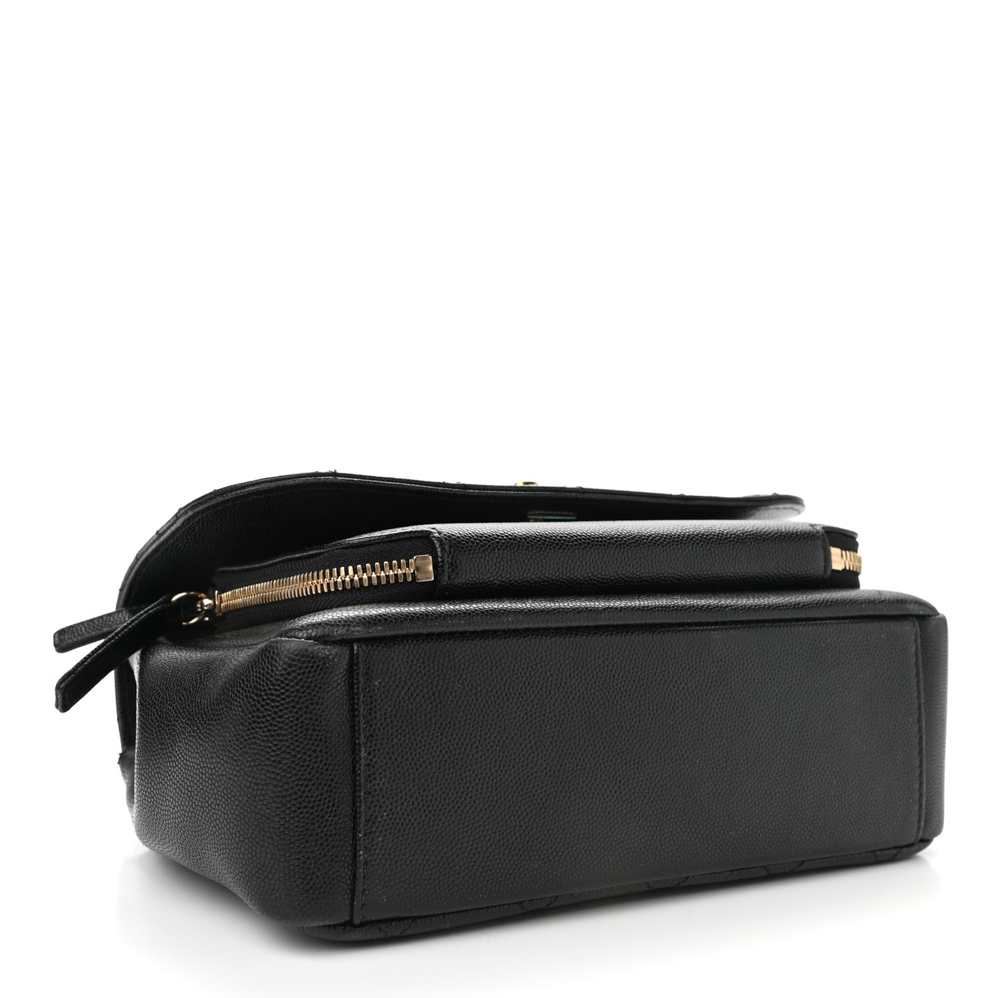 Caviar Quilted Medium Business Affinity Flap Black