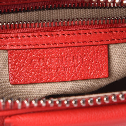 Givenchy Sugar Goatskin Mini Antigona Medium Red 8 of 10