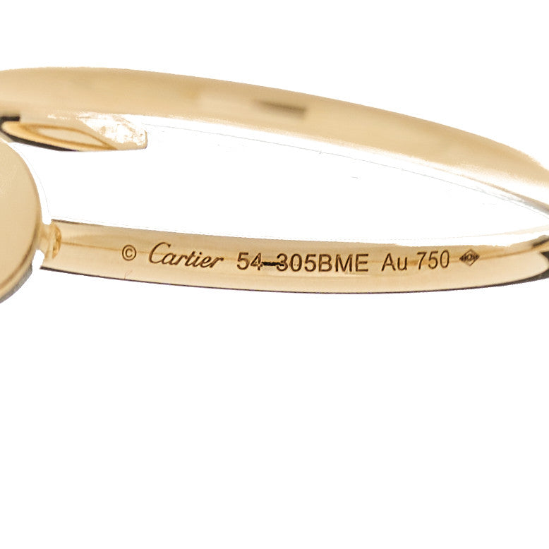 18K Yellow Gold Small Juste Un Clou Ring 54 7