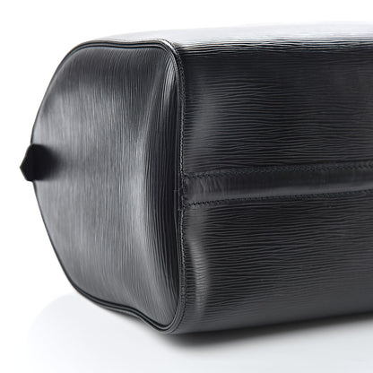 Louis Vuitton Epi Speedy 35 Black 9 of 15