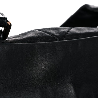 Chanel Lambskin Cloudy Bundle Bowler Black 14 of 15