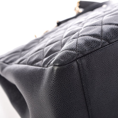Chanel Caviar Quilted Grand Shopping Tote GST Black 8 of 12