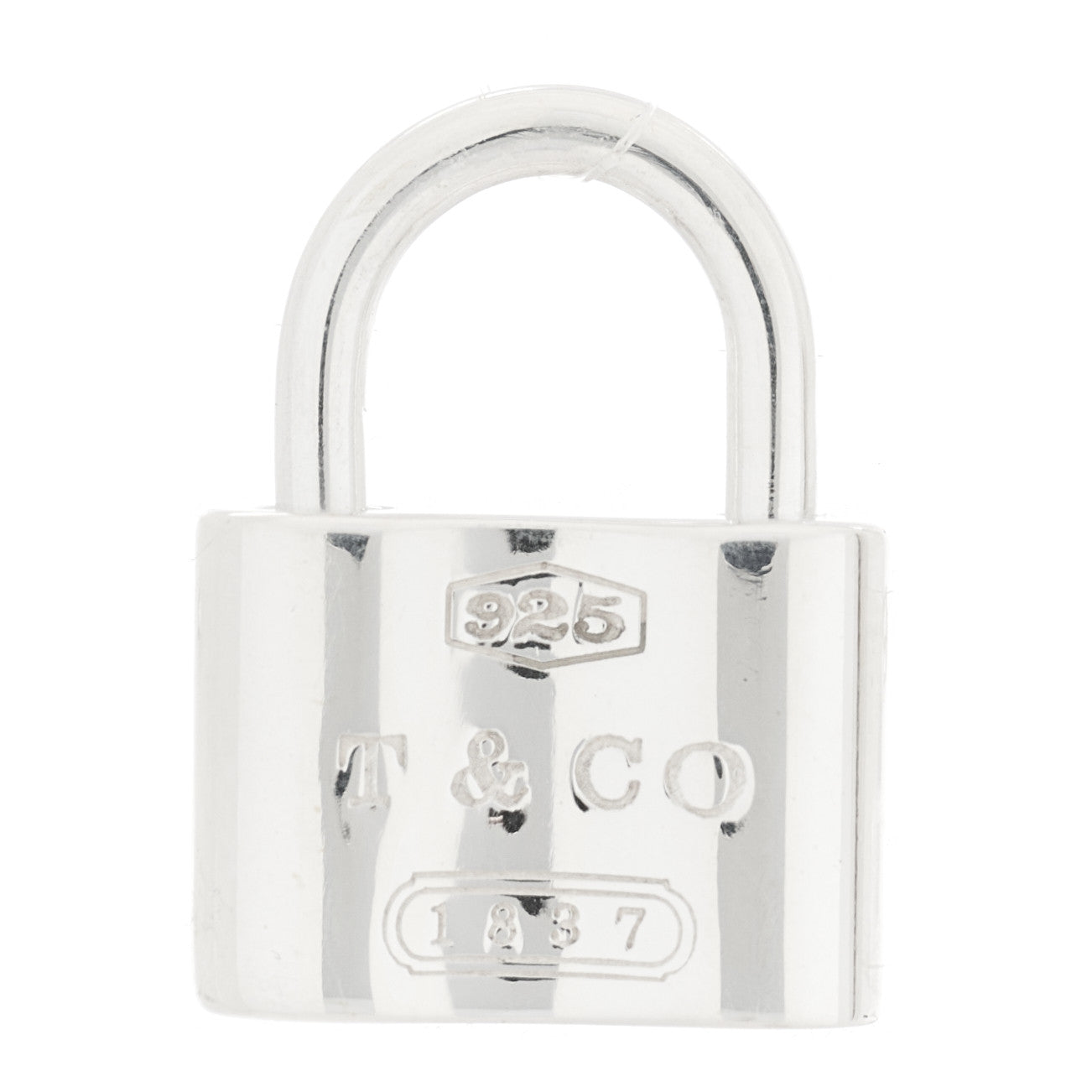 Sterling Silver 1837 Lock Charm