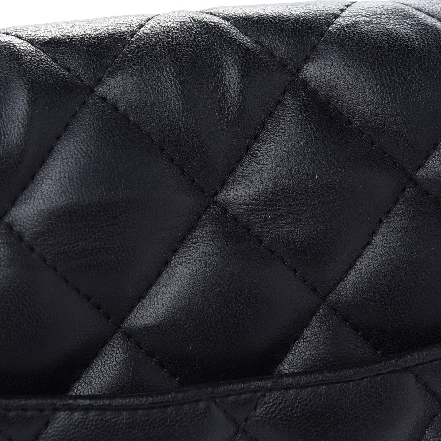 Chanel Lambskin Quilted Jumbo Single Flap Black 11 of 11