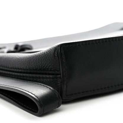 Louis Vuitton Grained Calfskin Aerogram Takeoff Pouch Black 7 of 8