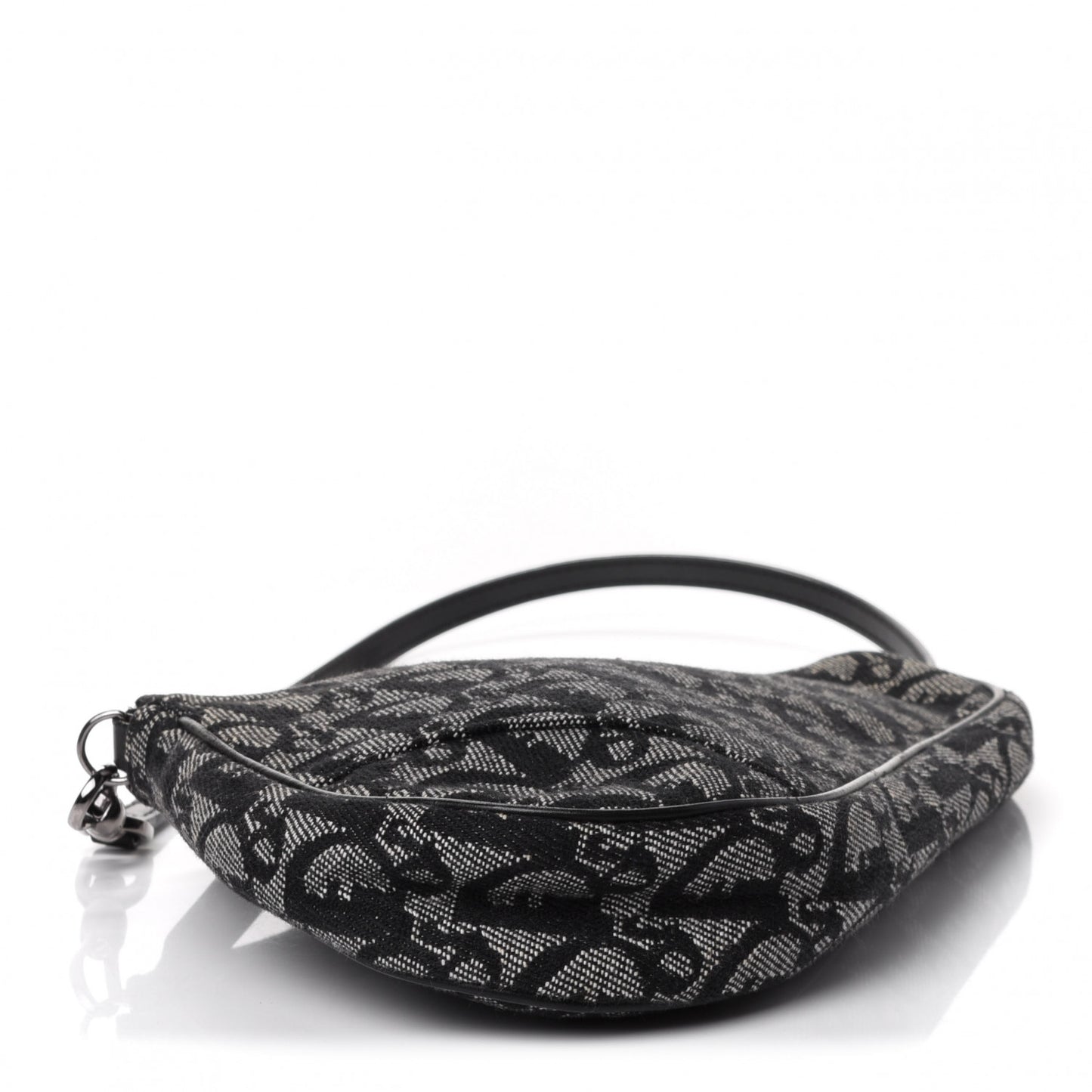 Monogram Mini Saddle Pochette Black