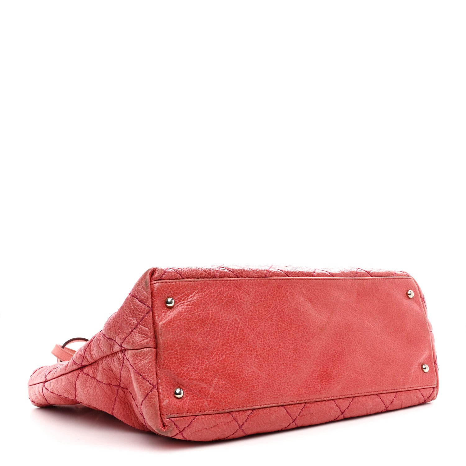 Chanel Glazed Calfskin Large On The Road Tote Pink 4 of 11