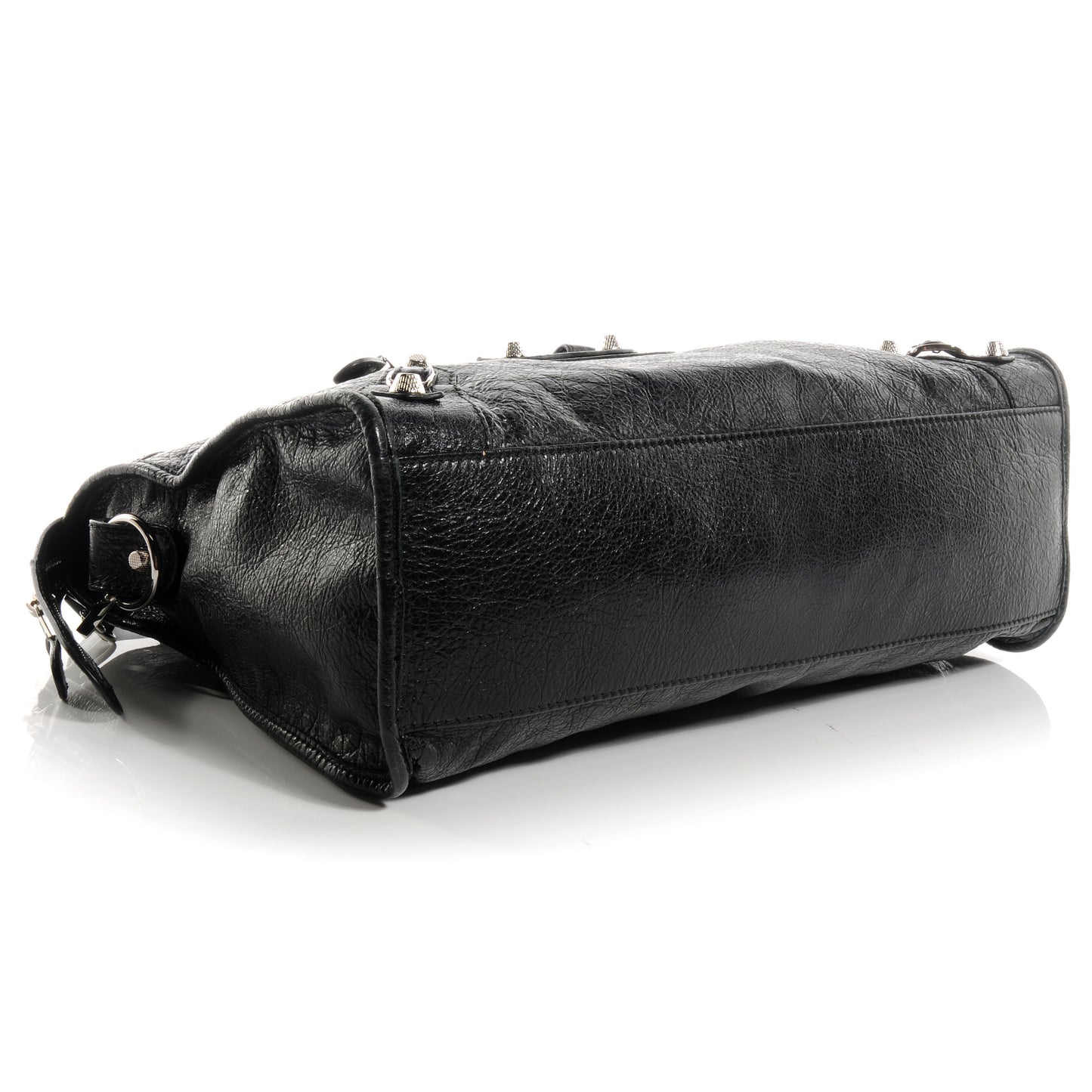 Agneau Giant 12 Silver Hardware City Black