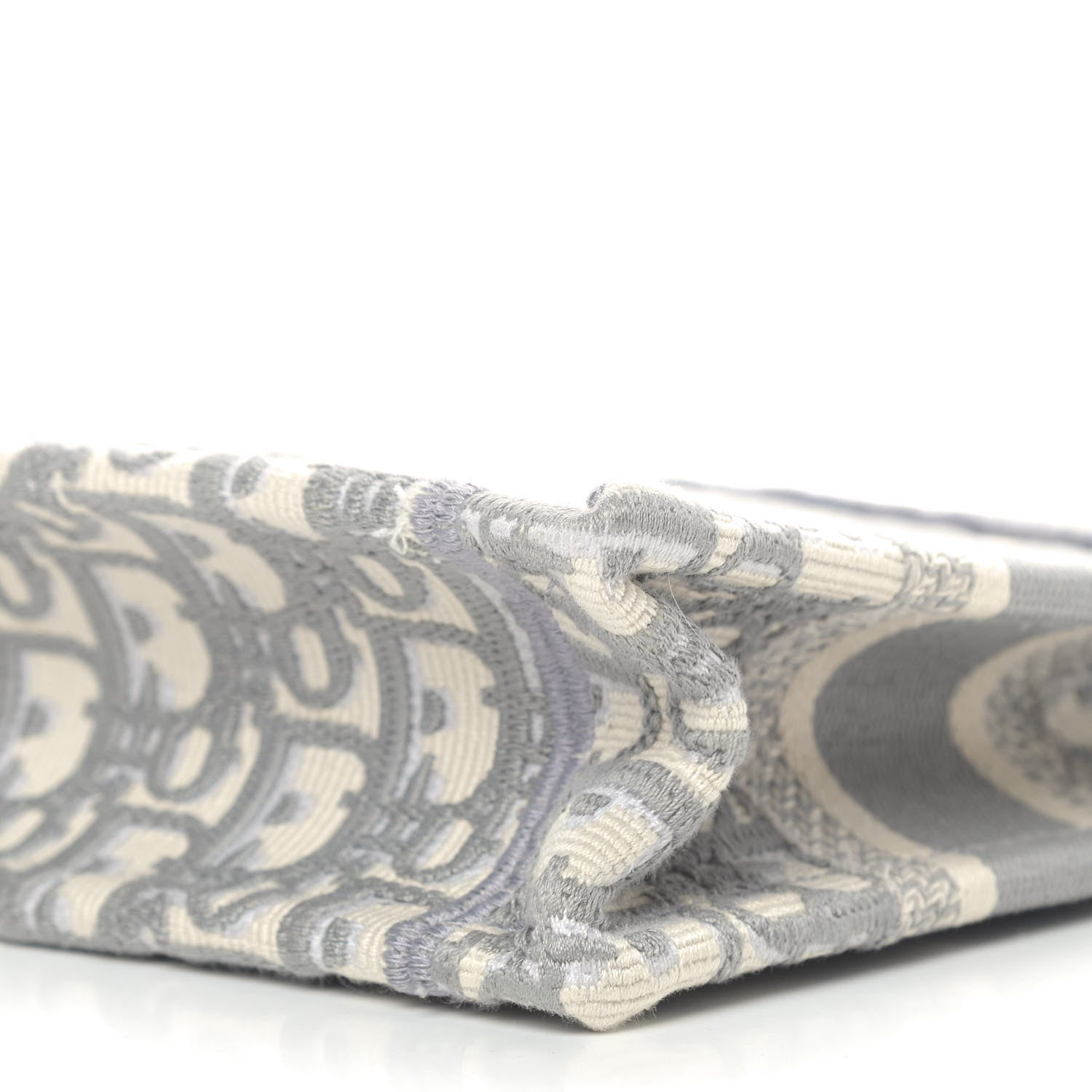 Christian Dior Oblique Mini Book Tote Grey Multicolor 7 of 11