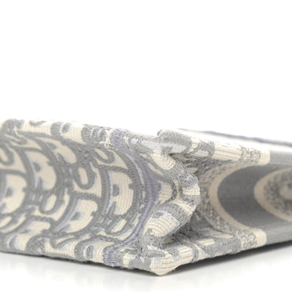 Christian Dior Oblique Mini Book Tote Grey Multicolor 7 of 11