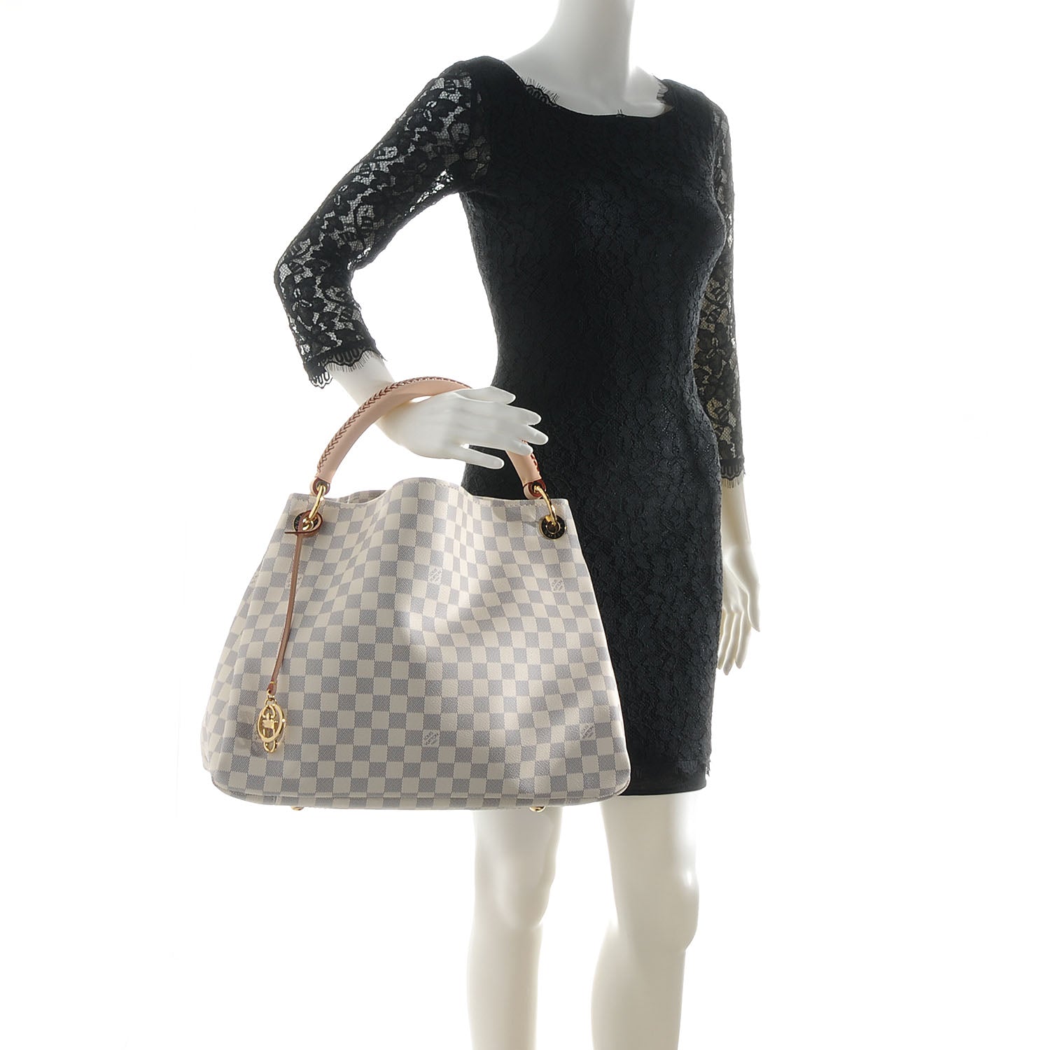 Louis Vuitton Damier Azur Artsy MM 2 of 7