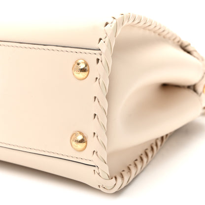 Fendi Nappa Interlace Mini Peekaboo Iconic Satchel Camelia 11 of 11