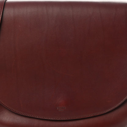 Celine Natural Calfskin Trotteur Messenger Bag Burgundy 6 of 10