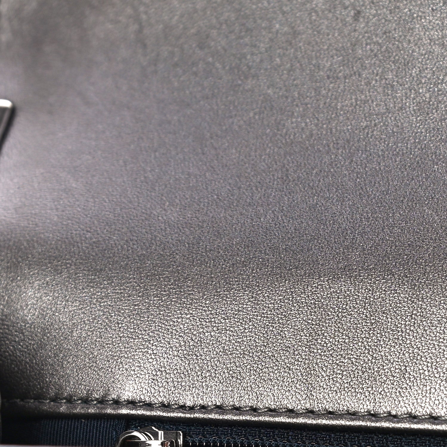 Chanel Lambskin Embossed New Medium Boy Cube Flap Grey 13 of 14