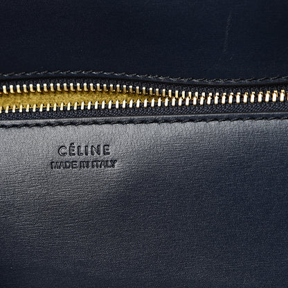 Celine Smooth Calfskin Small Tie Knot Tote Midnight 5 of 13
