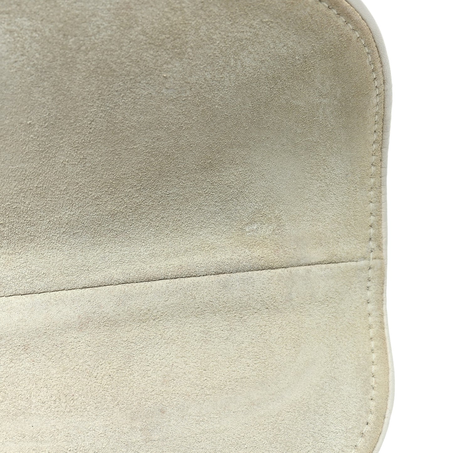 Calfskin Saddle Bag White