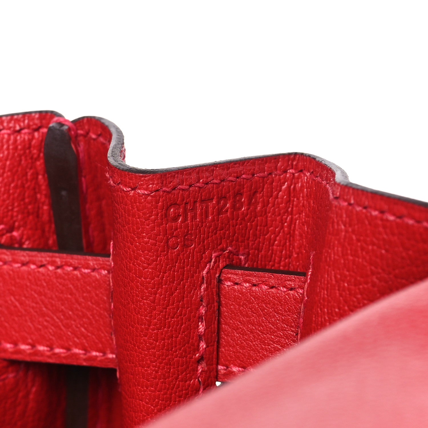 Hermes Evercolor Kelly Retourne 28 Rouge Casaque 7 of 9