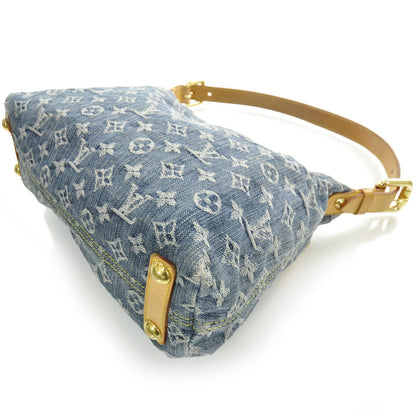 Louis Vuitton Monogram Denim Baggy PM Blue 5 of 9