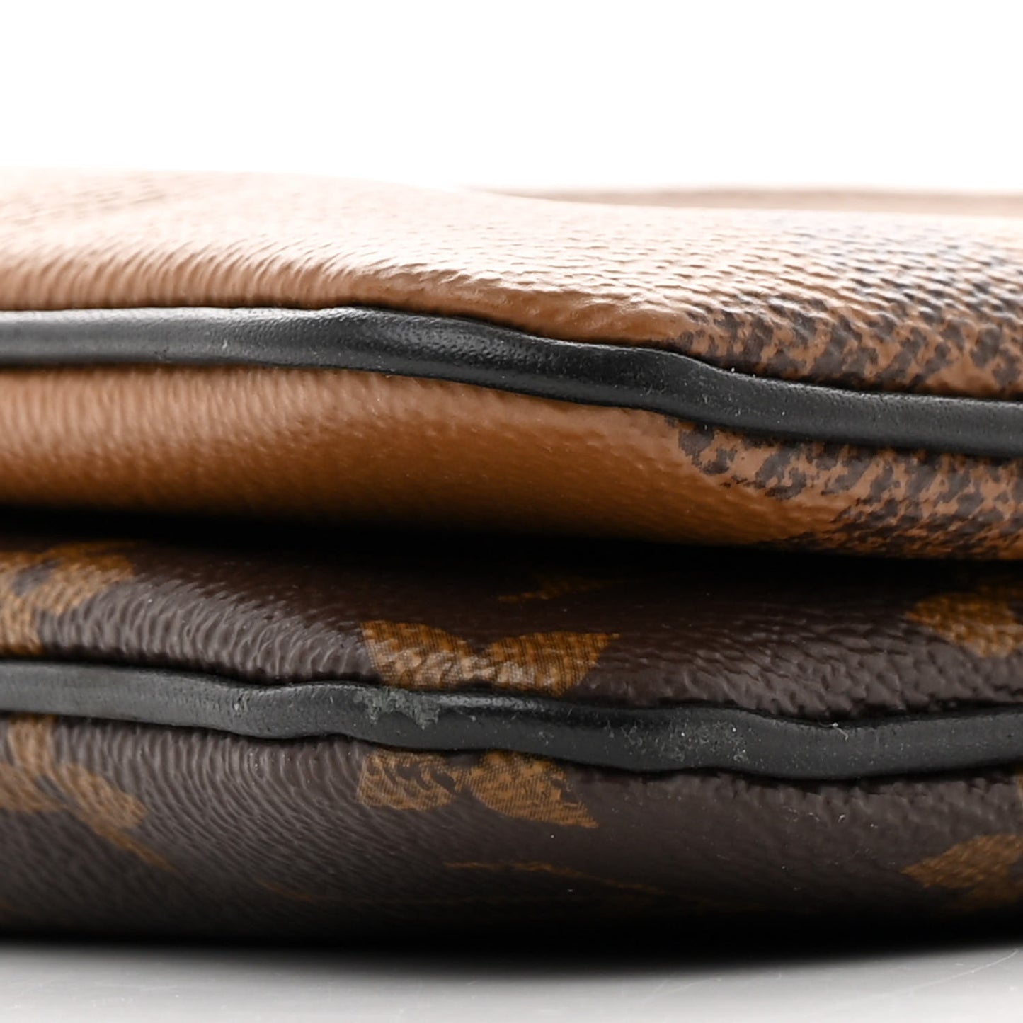 Reverse Monogram Giant Double Zip Pochette