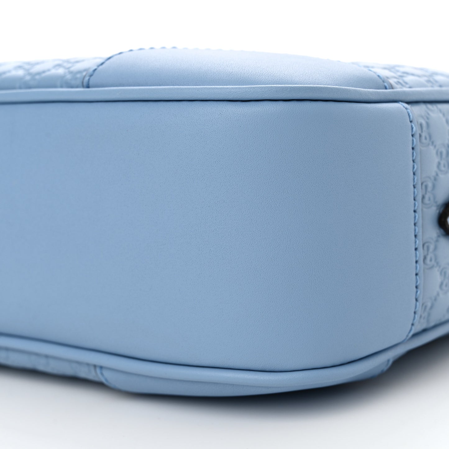 Microguccissima Mini Bree Messenger Bag Mineral Blue