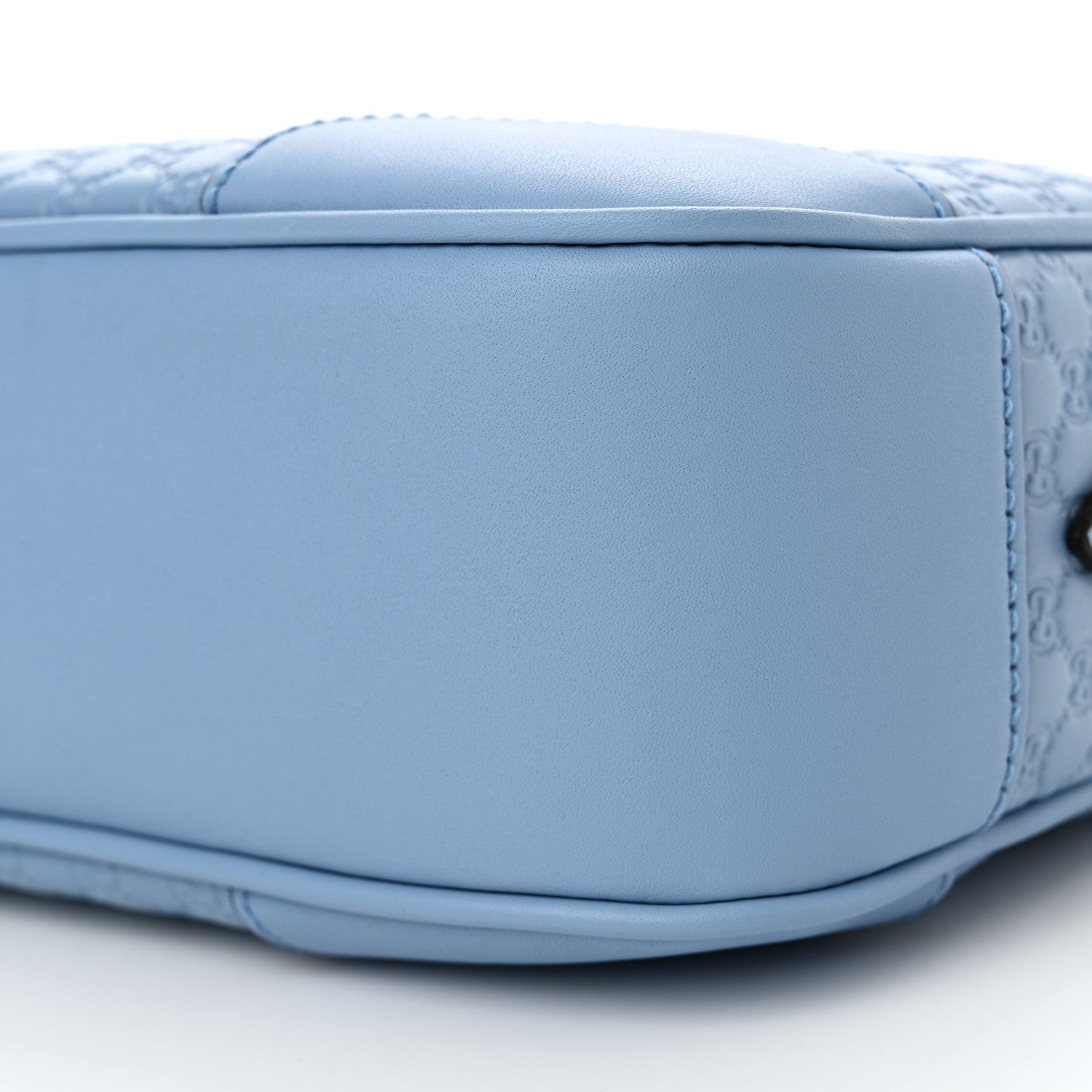 Gucci Microguccissima Mini Bree Messenger Bag Mineral Blue 10 of 10